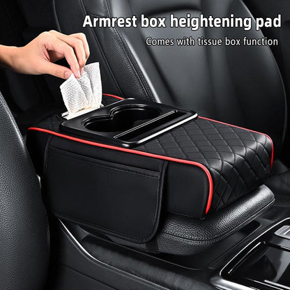 Tavdat™ Multi-Purpose Car Console Storage Bag with Armrest Pad