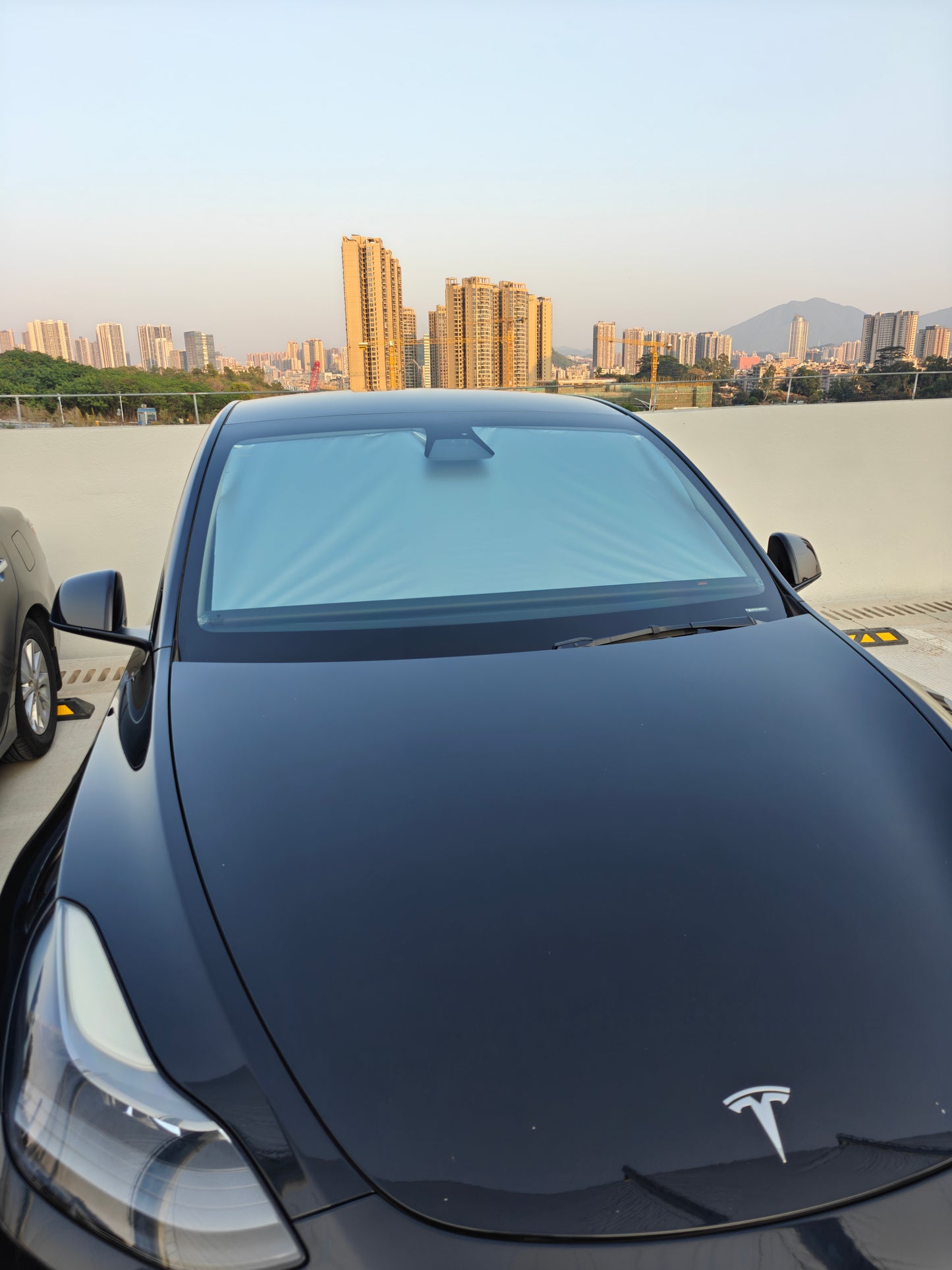 Tesla Automatic Sunshade