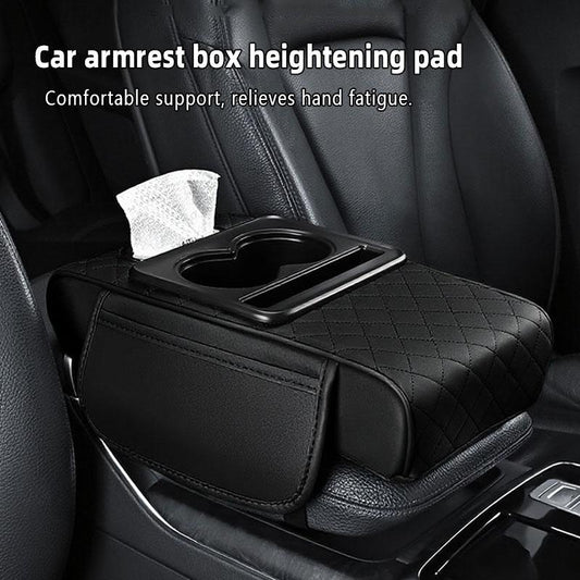 Tavdat™ Multi-Purpose Car Console Storage Bag with Armrest Pad