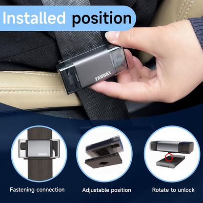 Tavdat™ 2-in-1 Car Safety Tool – Window Breaker & Seatbelt Cutter, Red 2‑Pack