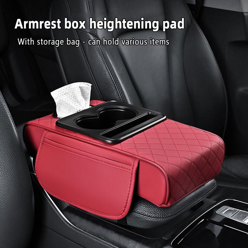 Tavdat™ Multi-Purpose Car Console Storage Bag with Armrest Pad