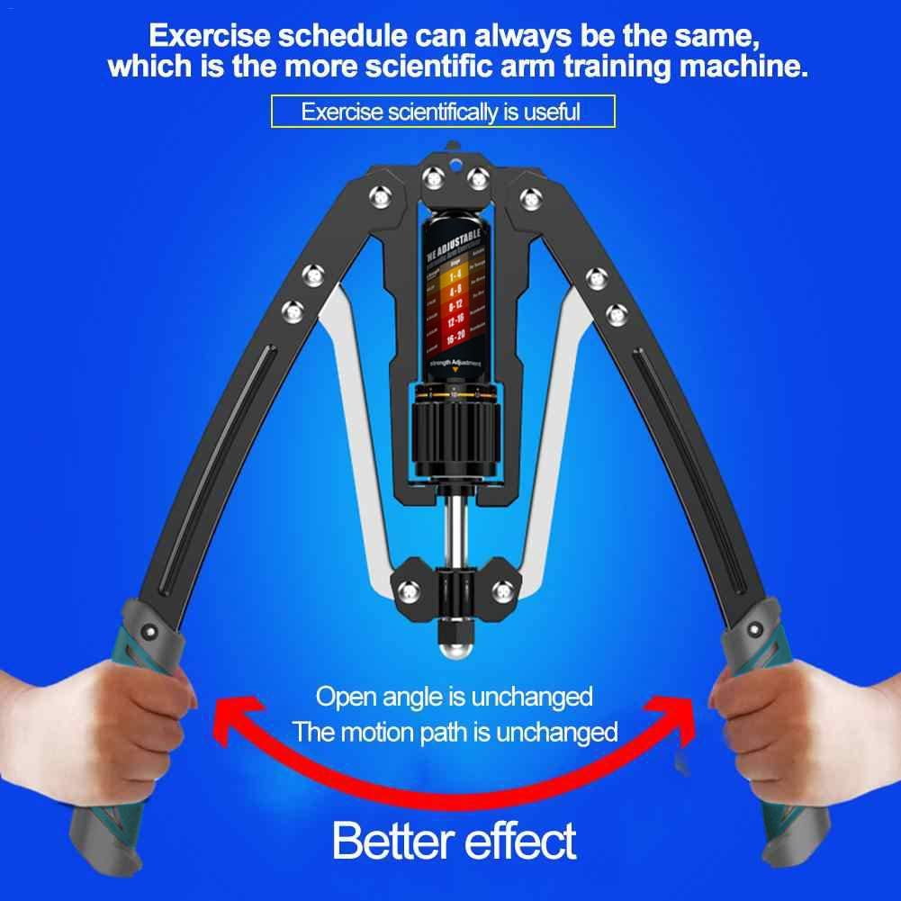 Adjustable Arm Exerciser, Anti-Slip Power Chest Expander with Count Function for Home Fitness