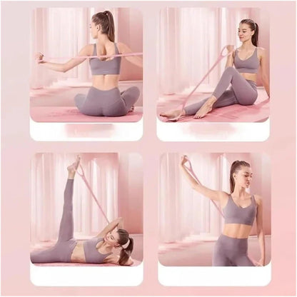 Resistance Band, Elastic Stretch Fitness Band for Shoulder Back Yoga & Home Strength Training